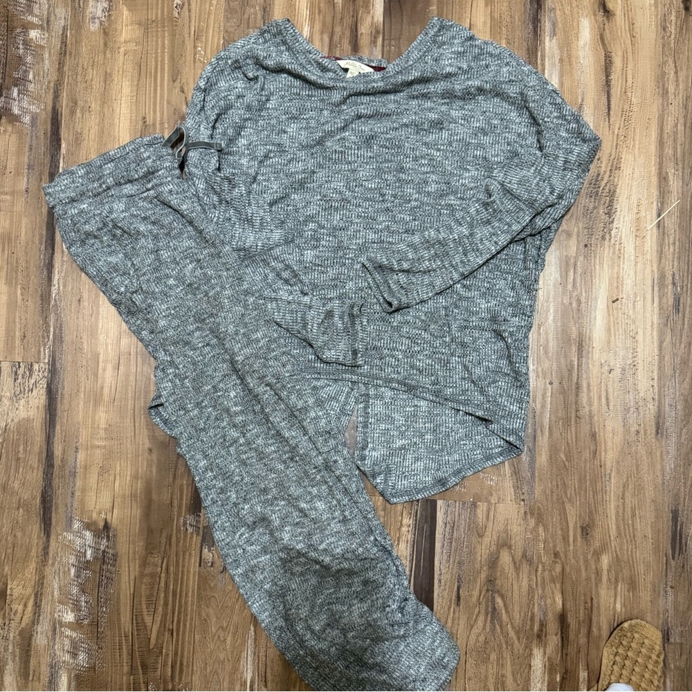 Matilda Jane Gray Knit Set